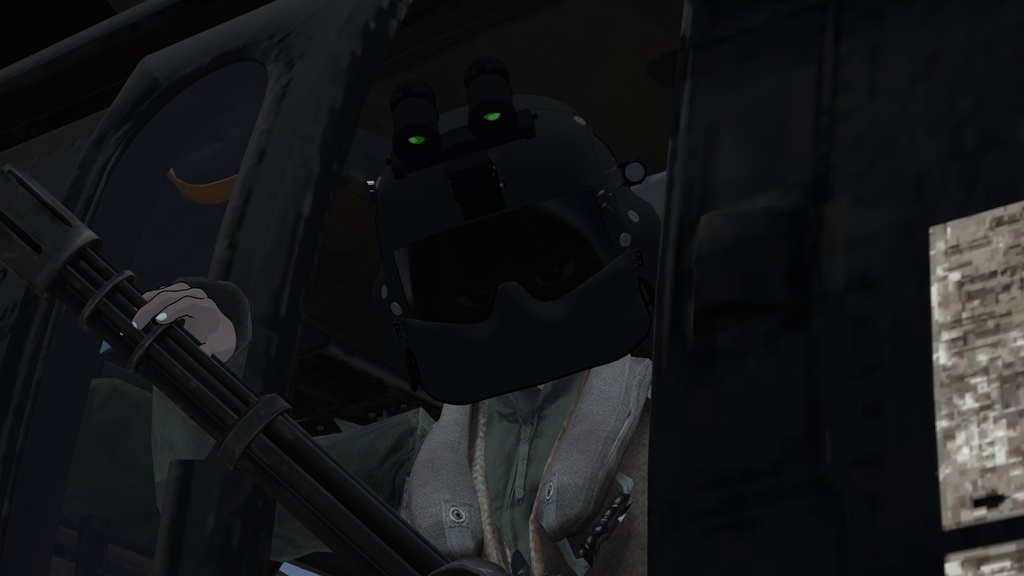 HGU-56風 ヘリクルーヘルメット Helo crew helmet