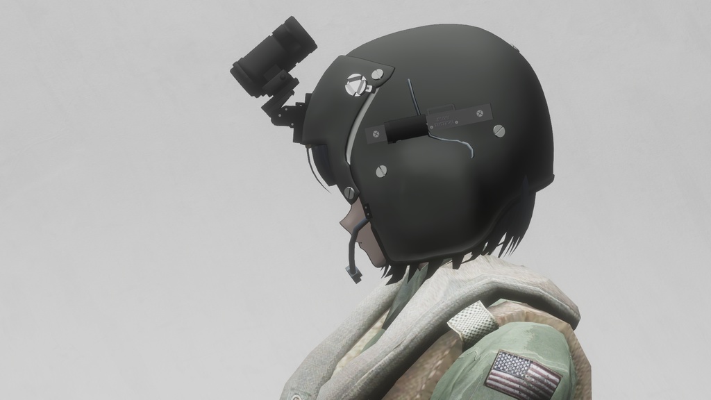 HGU-56風 ヘリクルーヘルメット Helo crew helmet