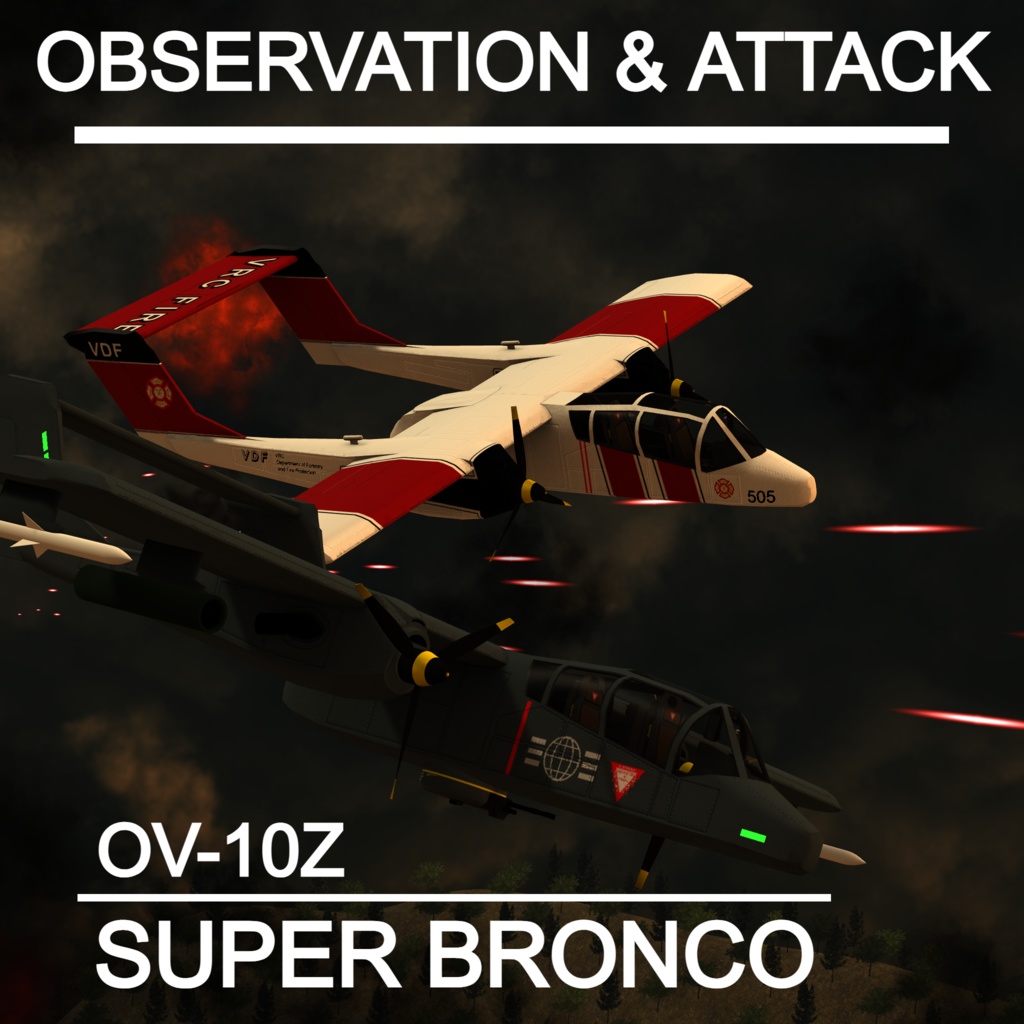 VRChat]OV-10Z SuperBronco スーパーブロンコ
