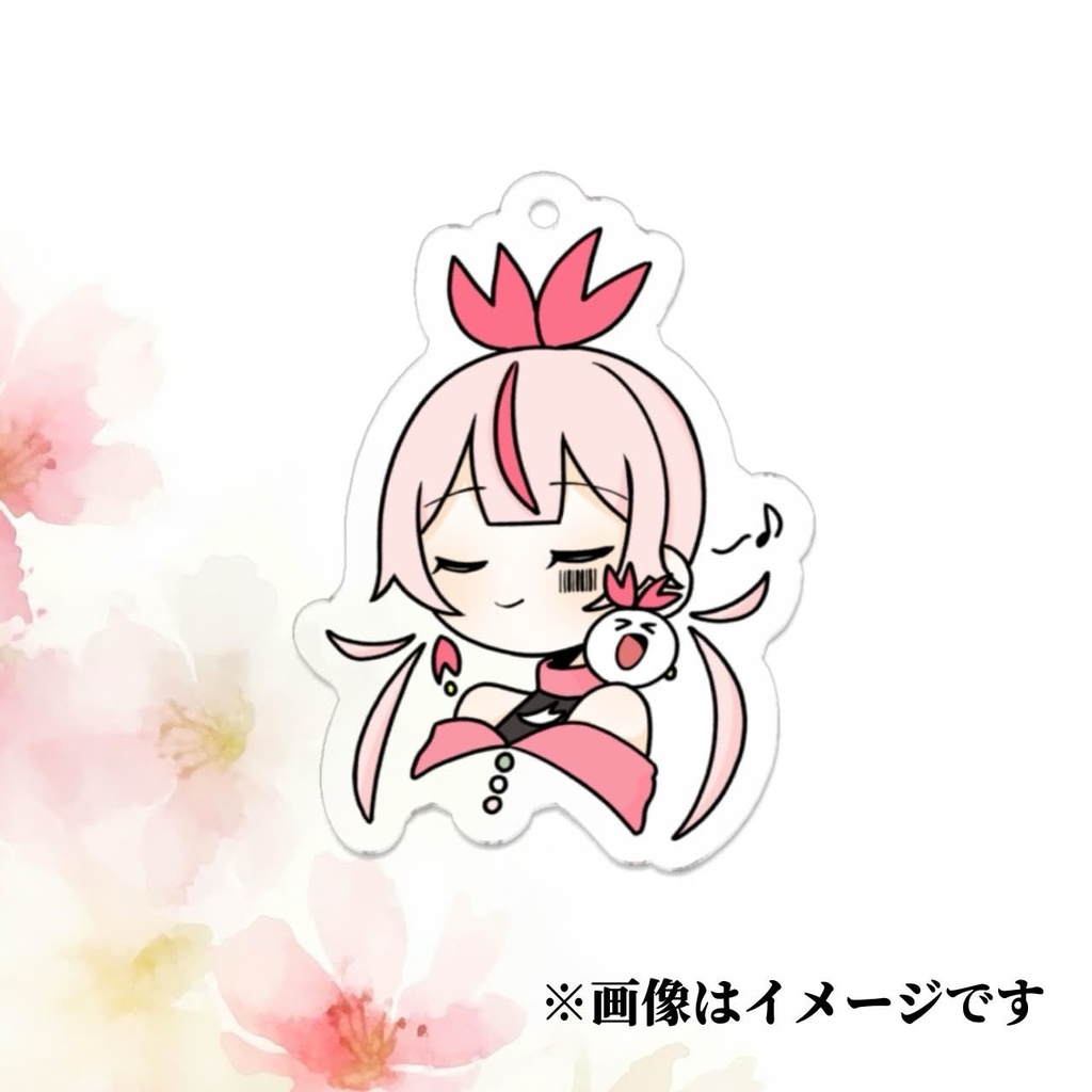 【受注販売】一周年記念かないみわアクリルキーホルダー
