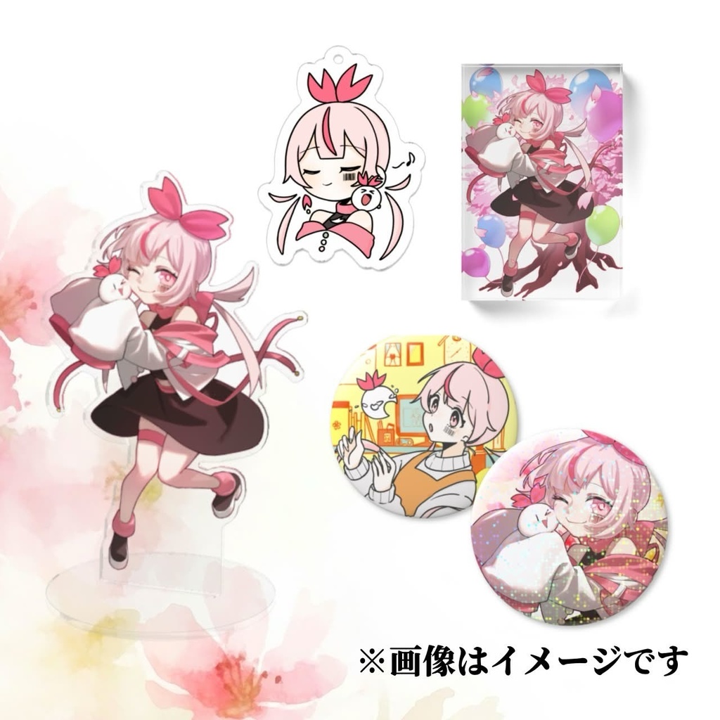 【受注販売】かないみわ一周年記念グッズセット