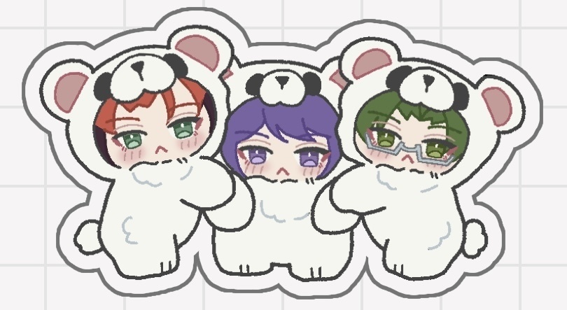 いつぬいむぎゅっとアクリルキーホルダー