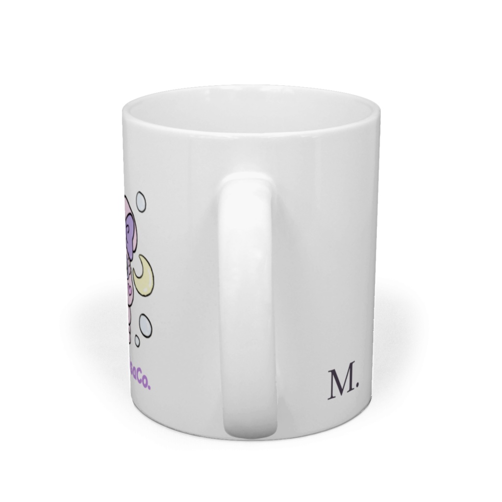 M. YumeMi UsaCo. White マグカップ