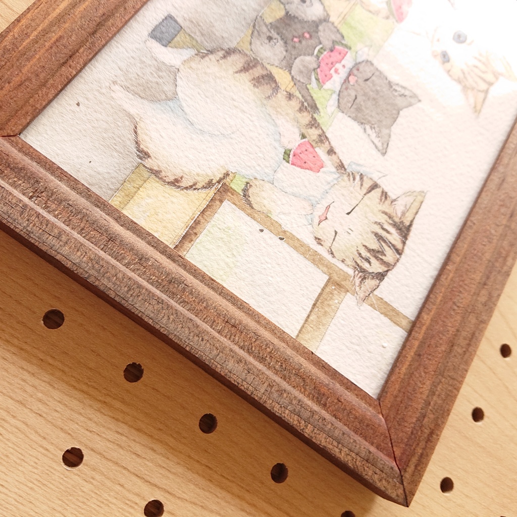 原画『夏の縁側』