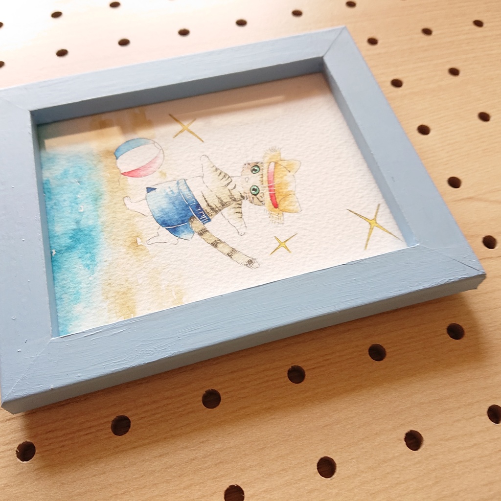 原画『ビーチで!』