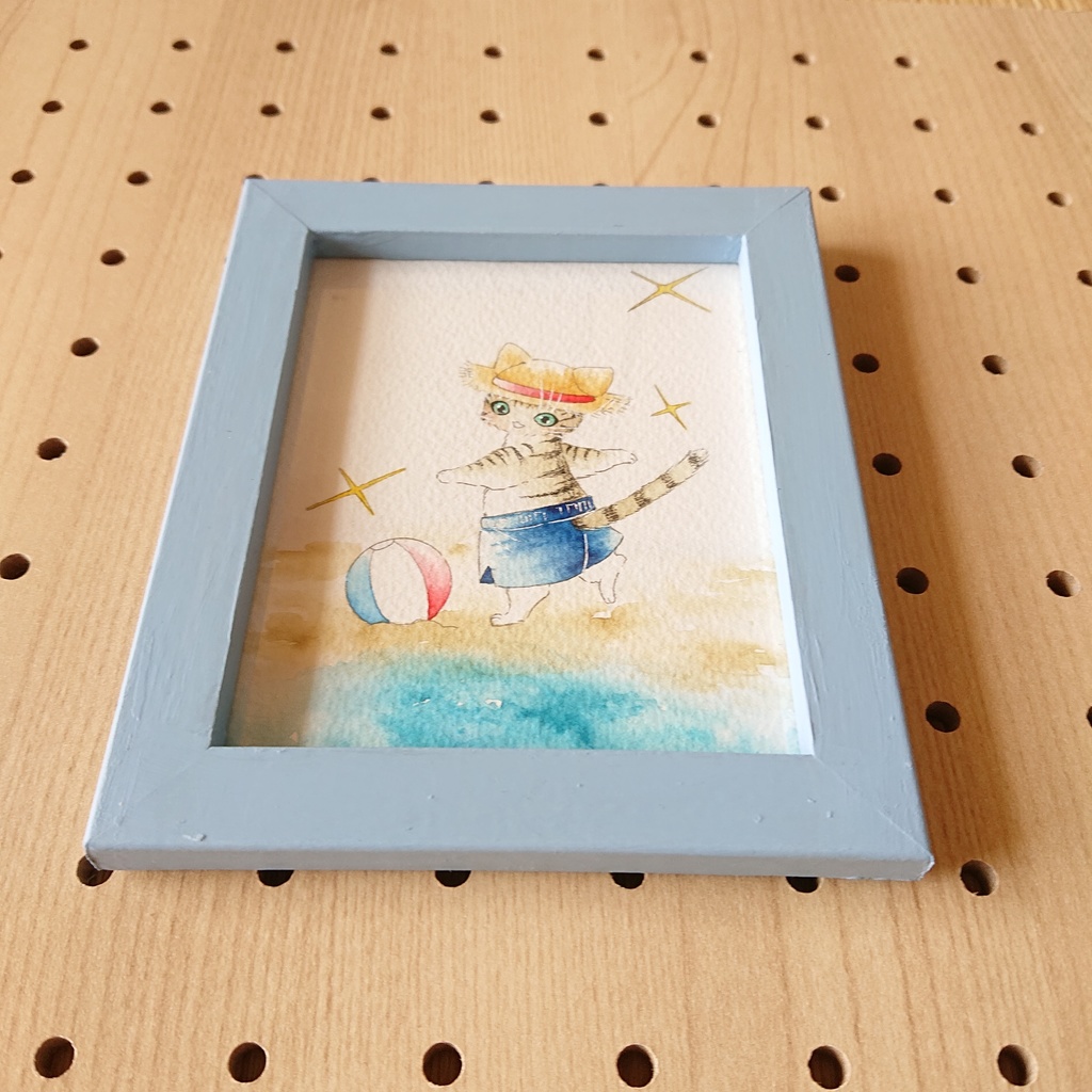 原画『ビーチで!』