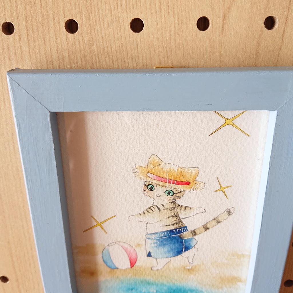 原画『ビーチで!』