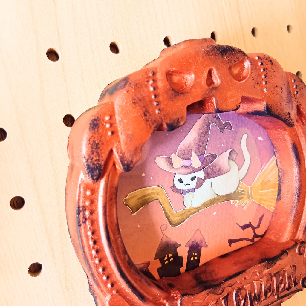 原画『魔法使いの白猫』