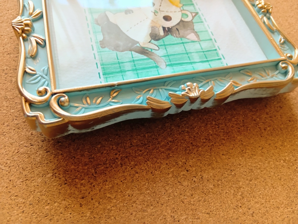 原画『黒猫とくまちゃん』