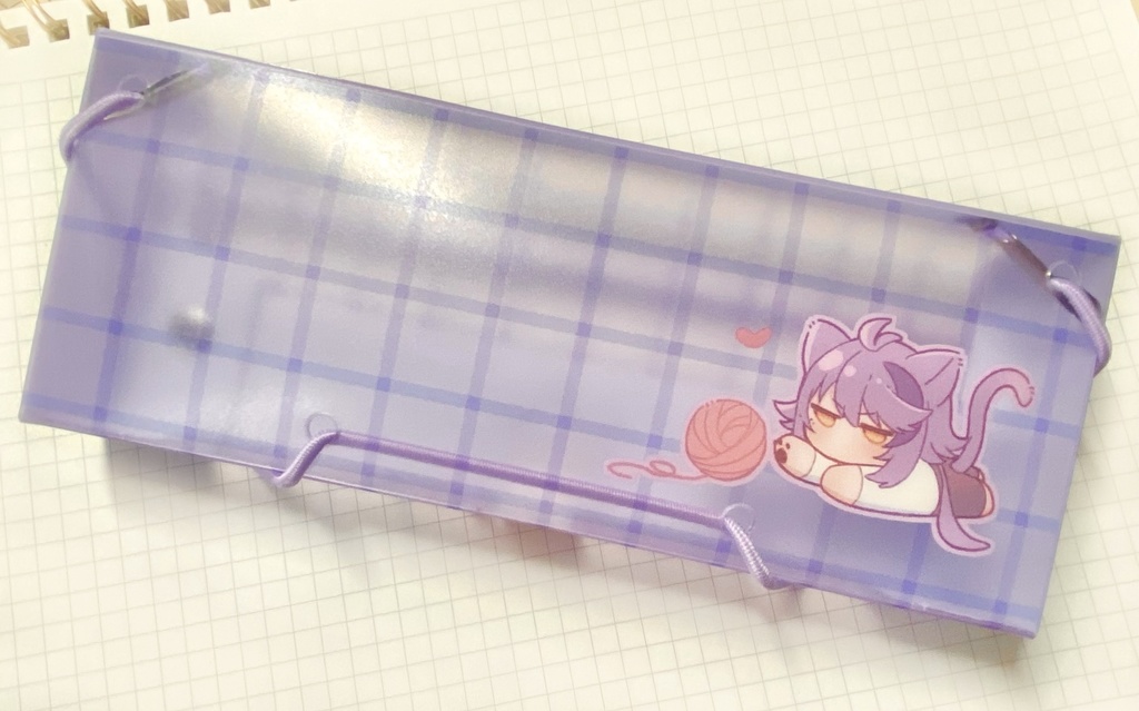 ネコムラサキくん🐾ペンケース