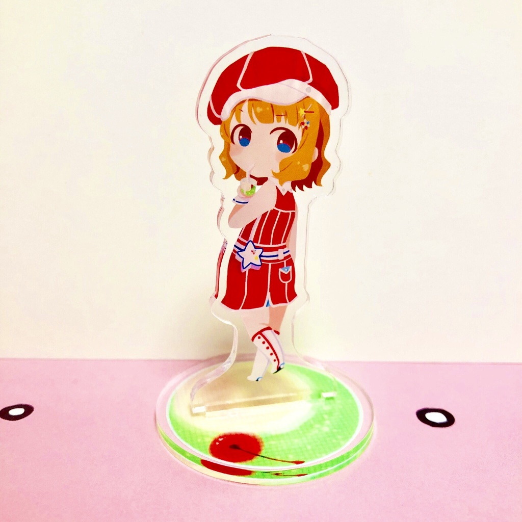桃子のクリームソーダアクリルスタンド