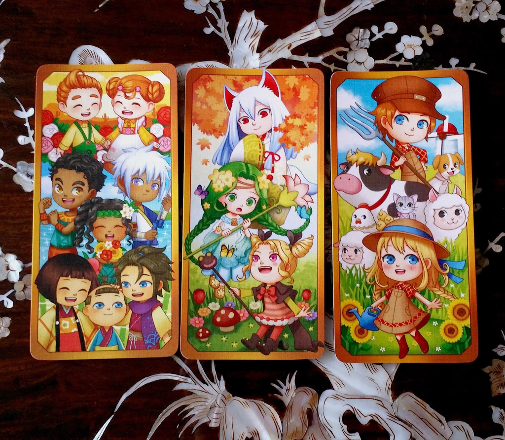 3つの里の大切な友だち ブックマーク ここにいるぜ Booth