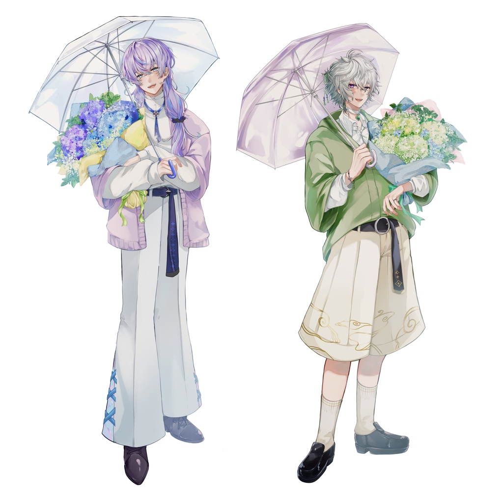 【非公式】紫陽花アクリルスタンド