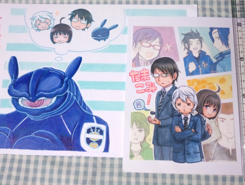 【無配詰め合わせ】表紙・漫画ペーパーなど+【リクエスト】