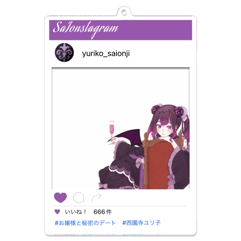 バースデーグッズ SNS風アクキー