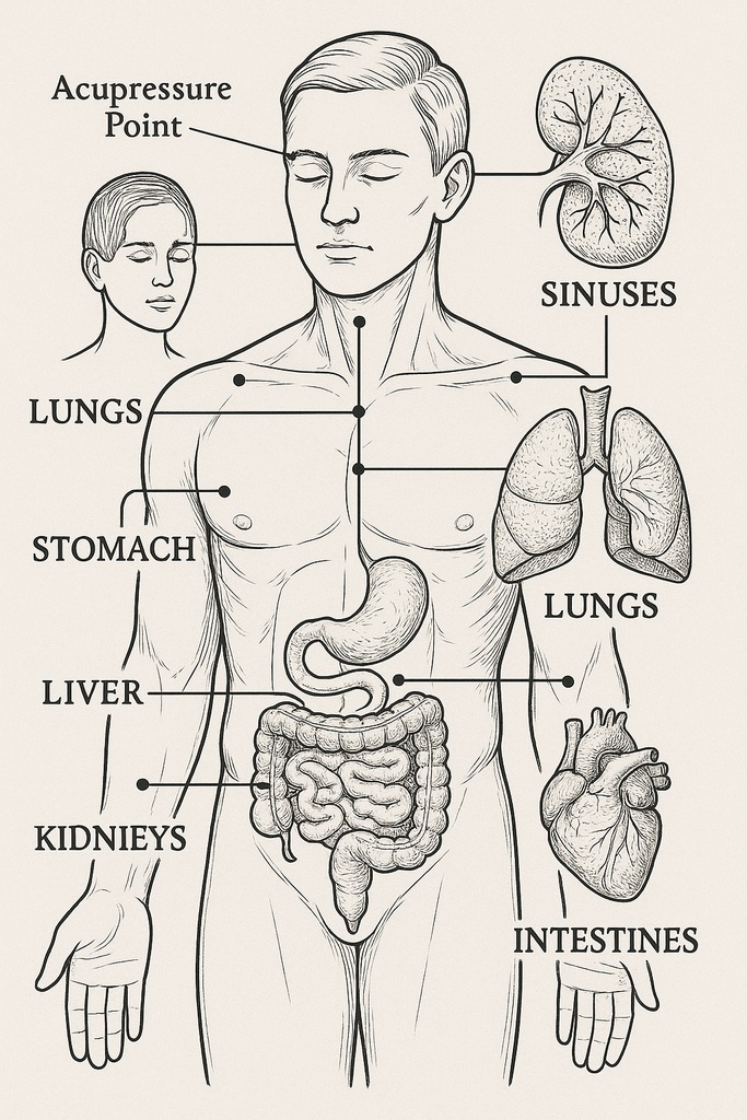 人間の身体（マッサージ）