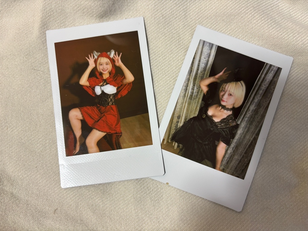 あんず＆みずきの初チェキ ハロウィンver.(完売しました！)