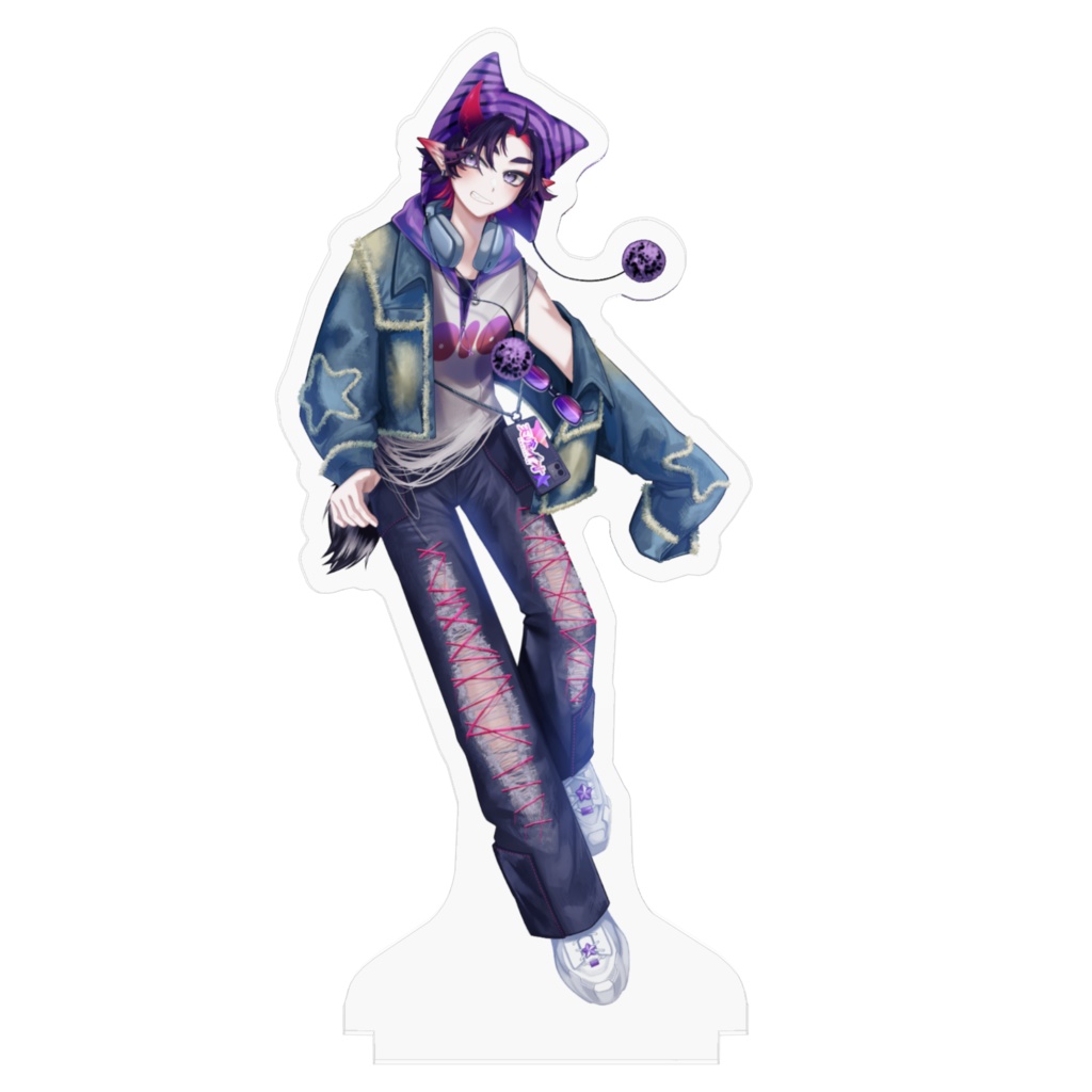 【常設】天喰イオ Y2Kキービジュアルアクリルスタンド 100×100mm