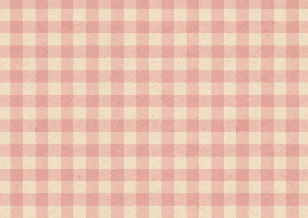 チェック ピンク|デザインペーパー A4横・PDFダウンロード