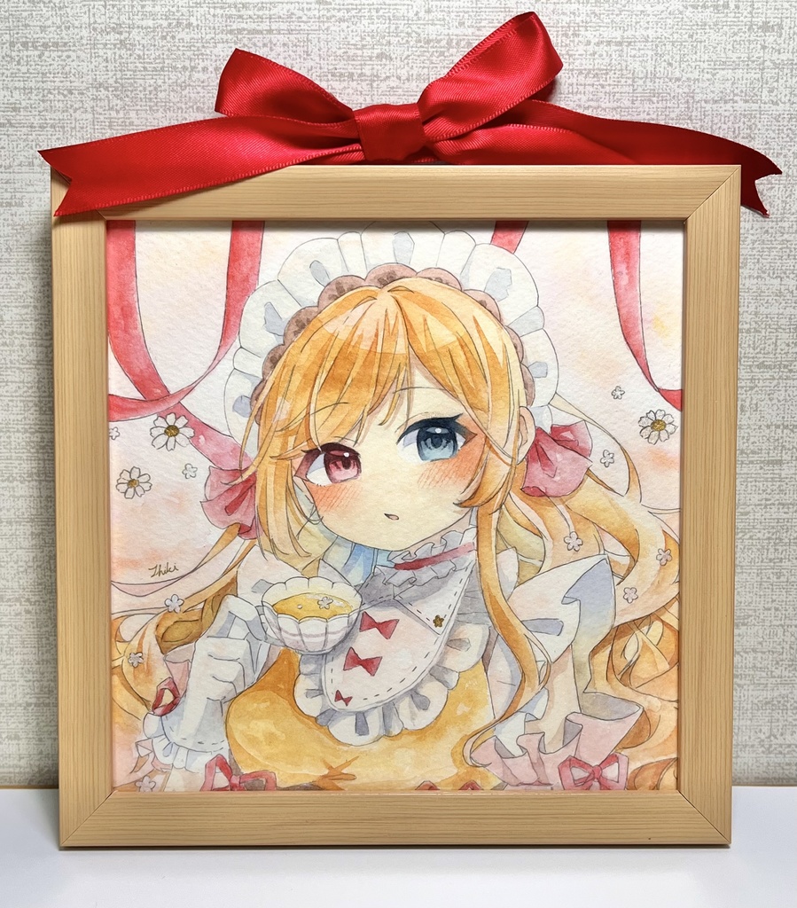 オリジナルイラスト 額装原画