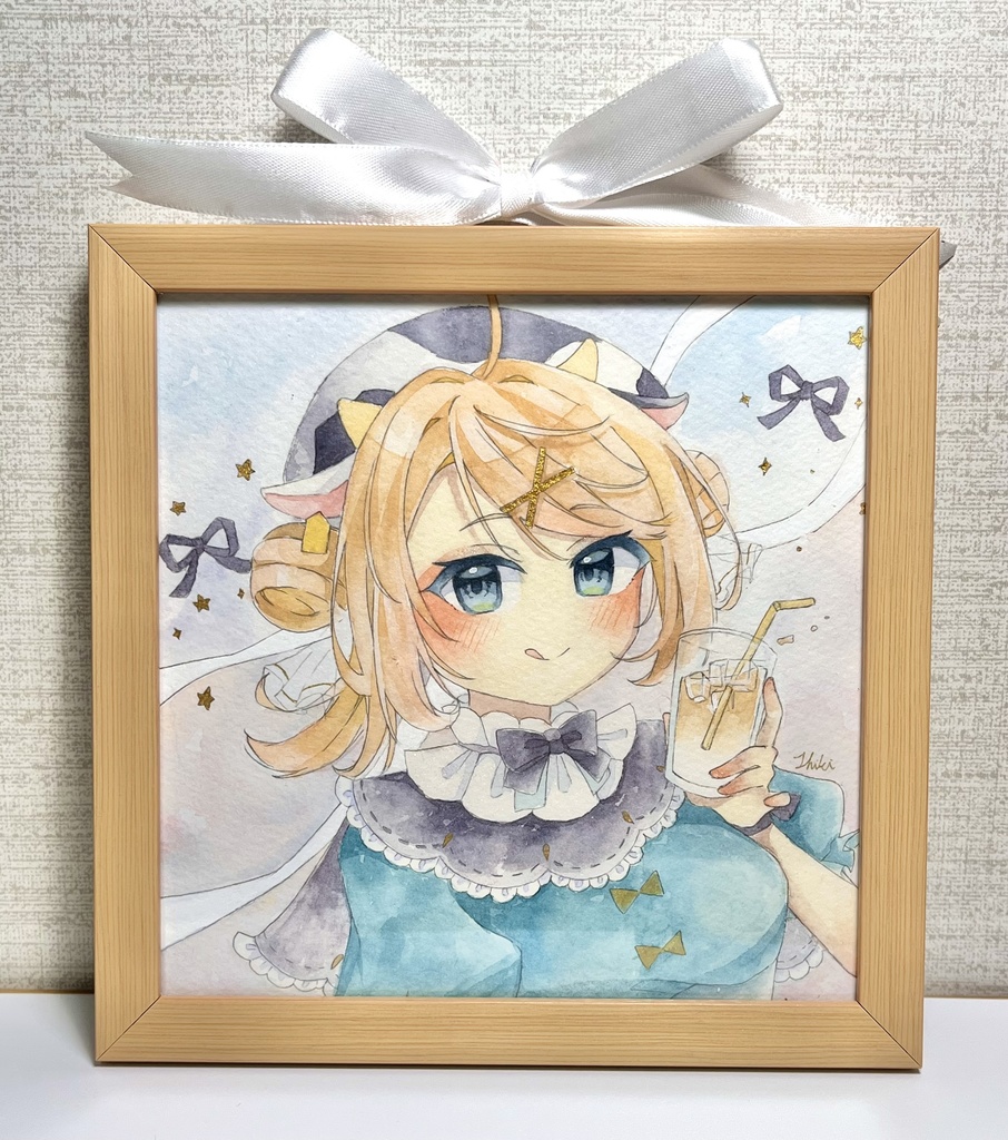 オリジナルイラスト 額装原画