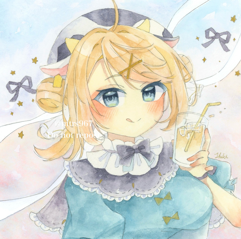 オリジナルイラスト 額装原画