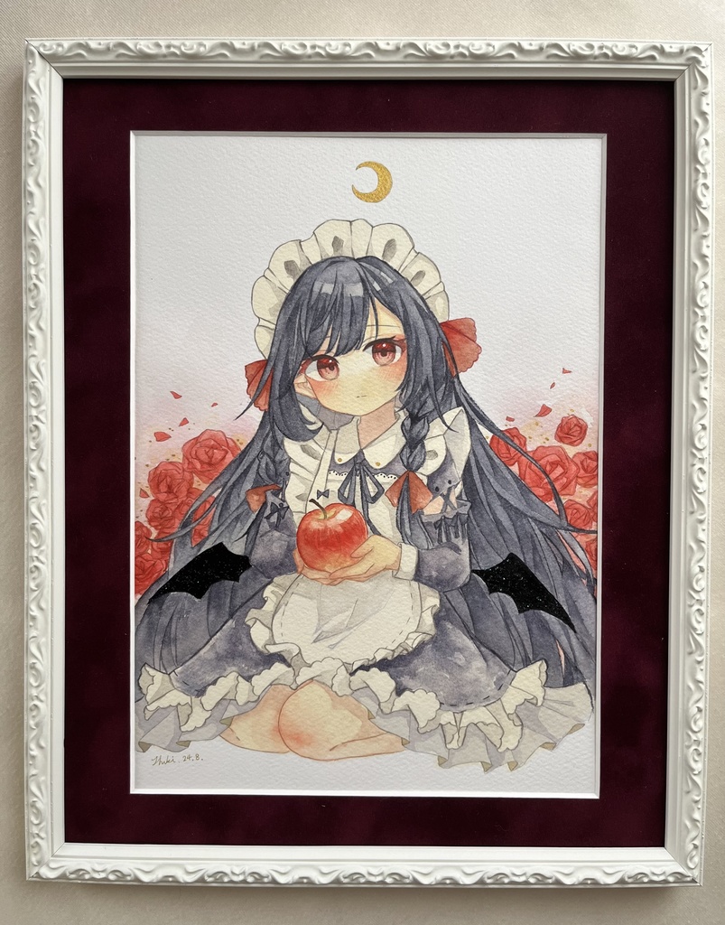 オリジナルイラスト 額装原画