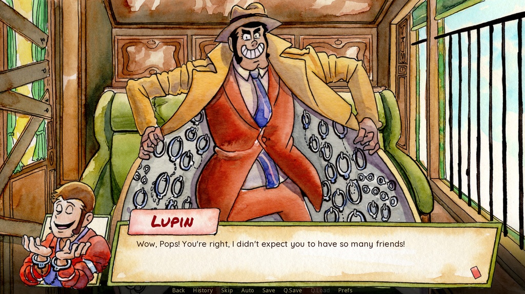 Is Lupin Still Flirting?