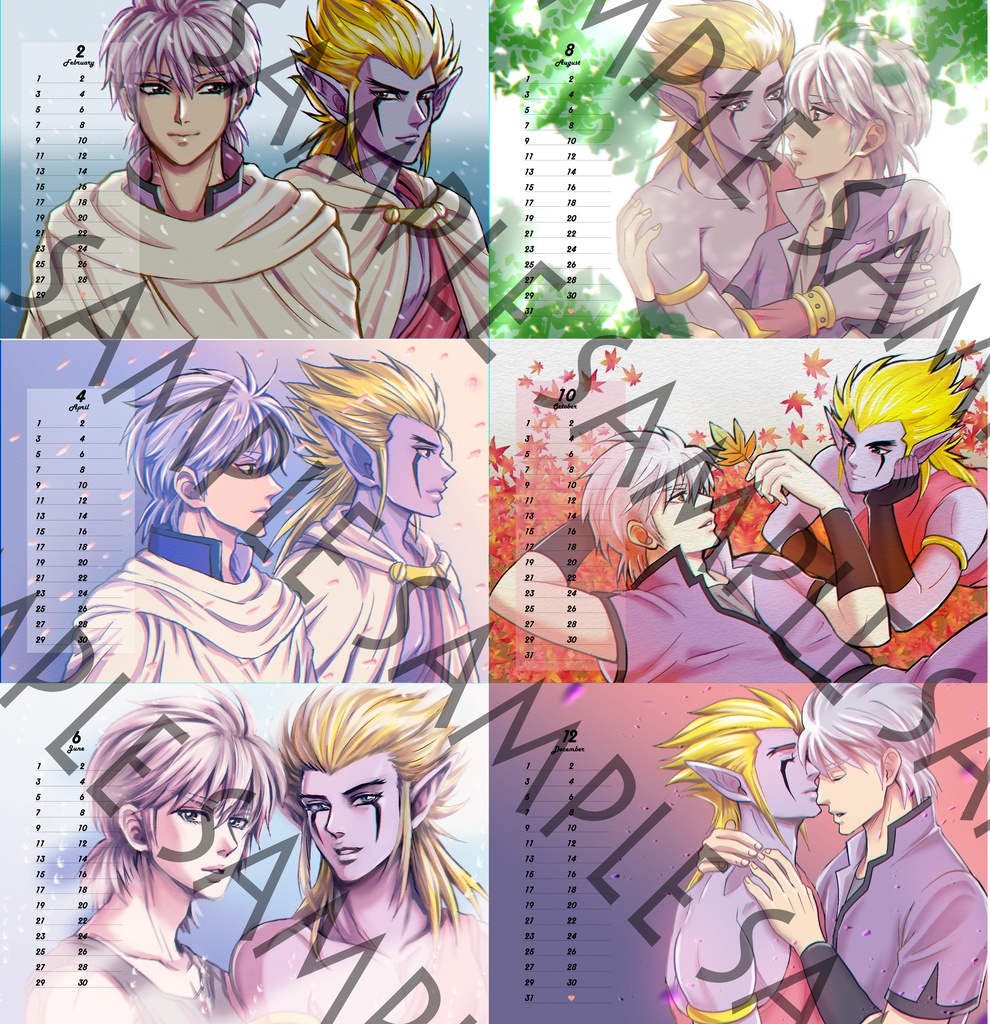 ヒュンラー卓上カレンダー2024(匿名配送)