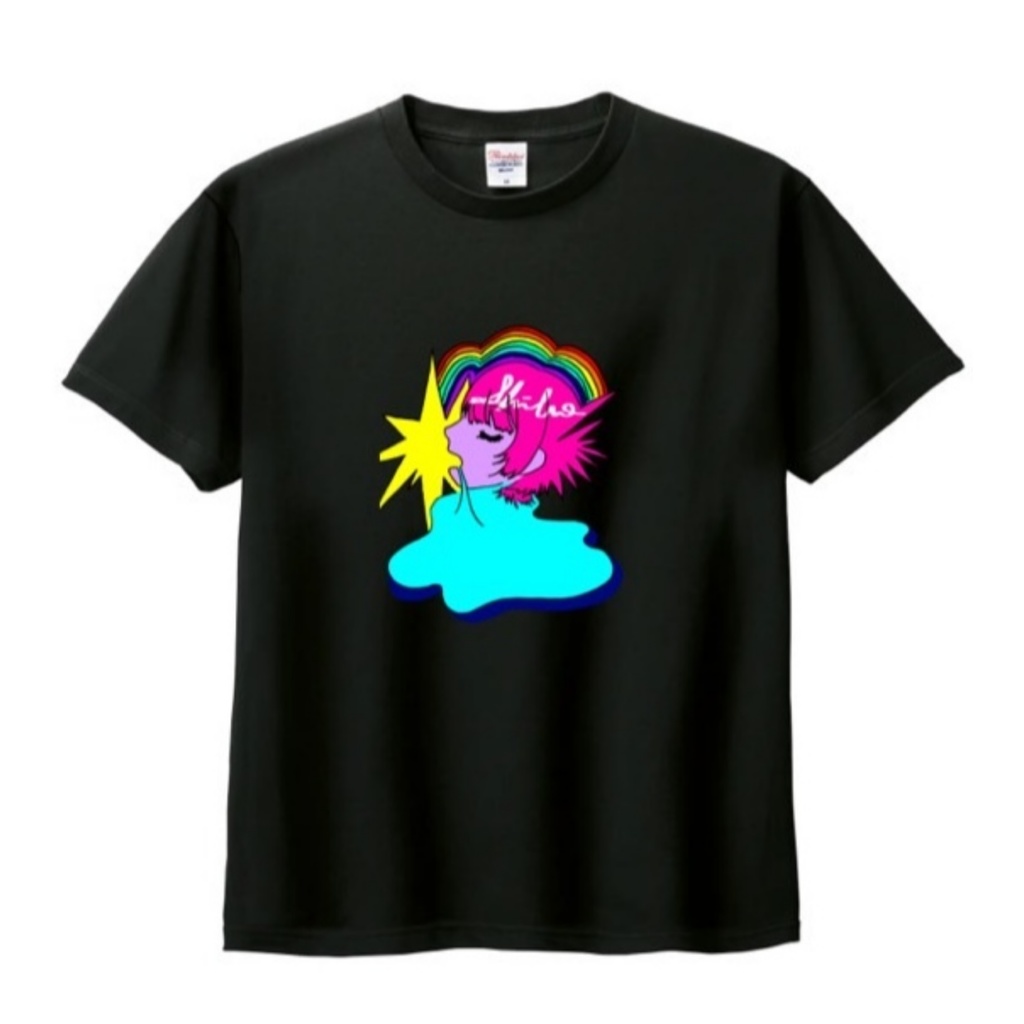 よだレインボーTシャツ