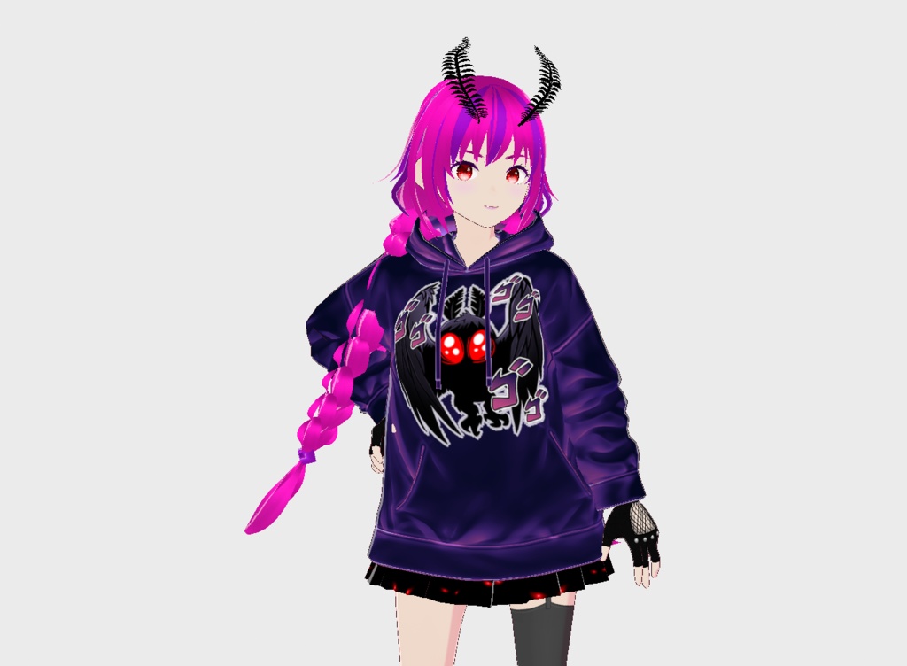 JJBA Mothman Hoodie - Vroid