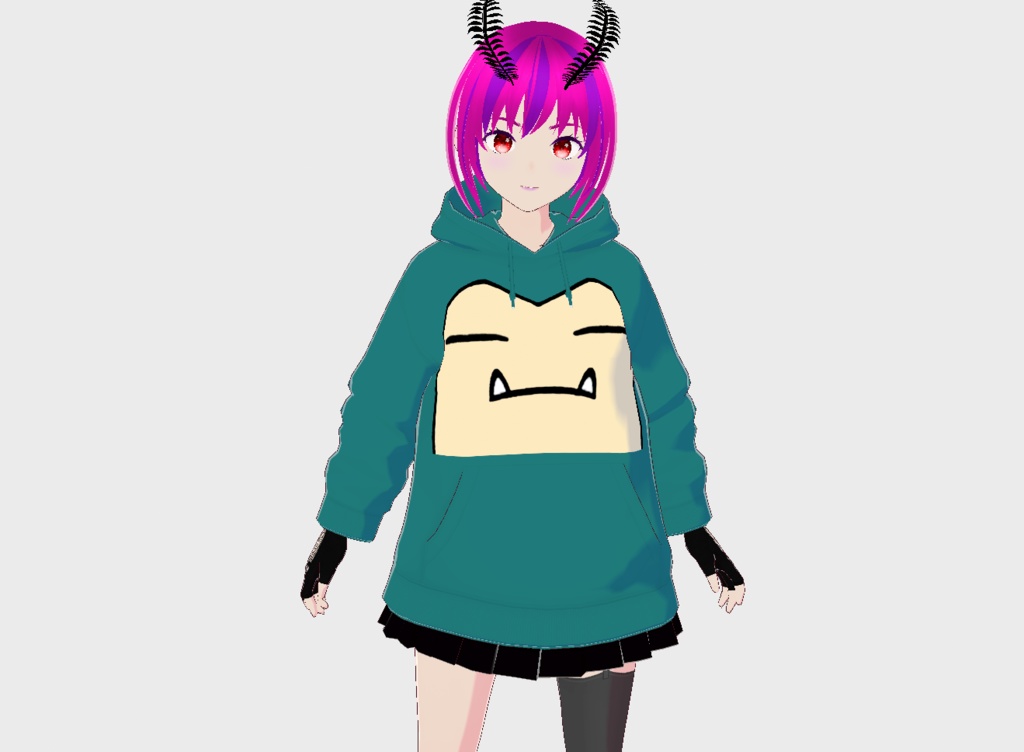 Snorlax Pokemon Hoodie - Vroid