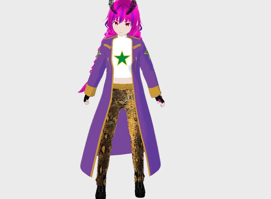 JJBA Jotaro Kujo Part 6 Outfit - Vroid