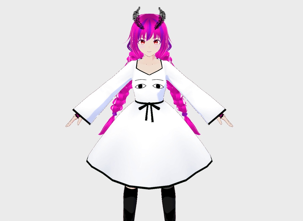 Vroid Medjed Dress, Egyptian Vroid