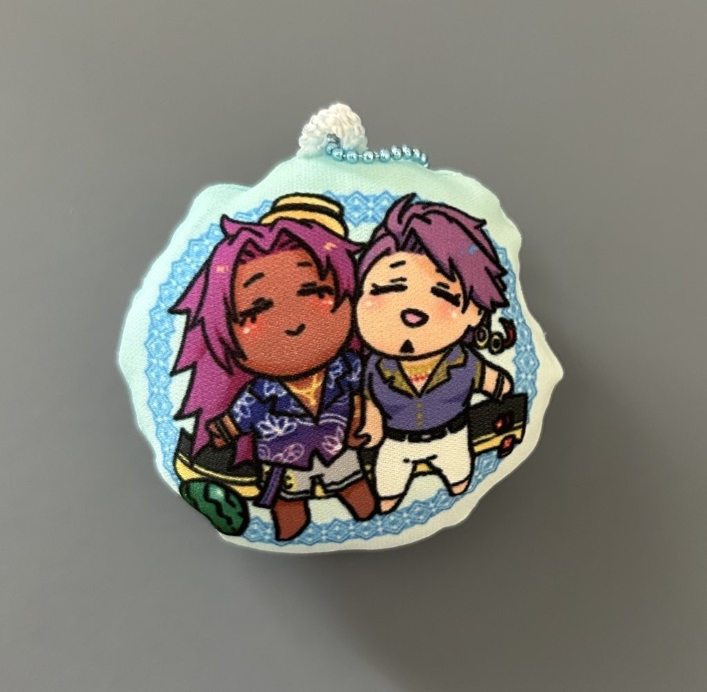 真夏のスヤちみビマヨダちゃんクッションストラップ