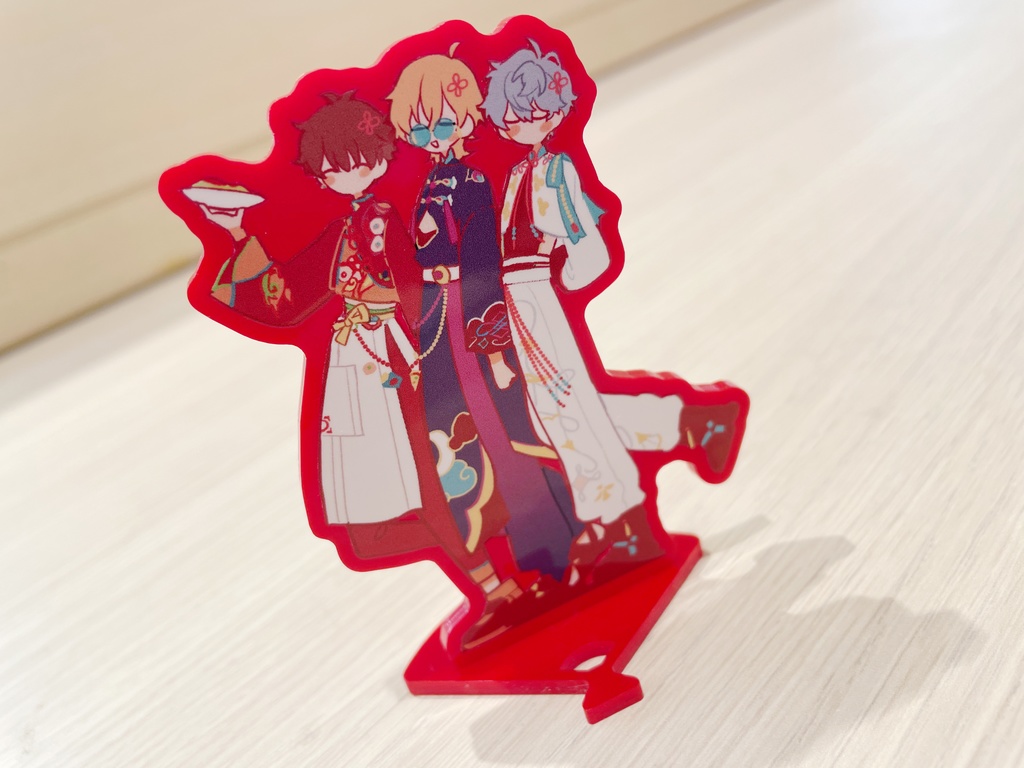 3Aトリオ チャイナアクリルスタンド