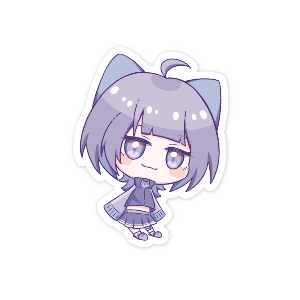 みになちステッカー