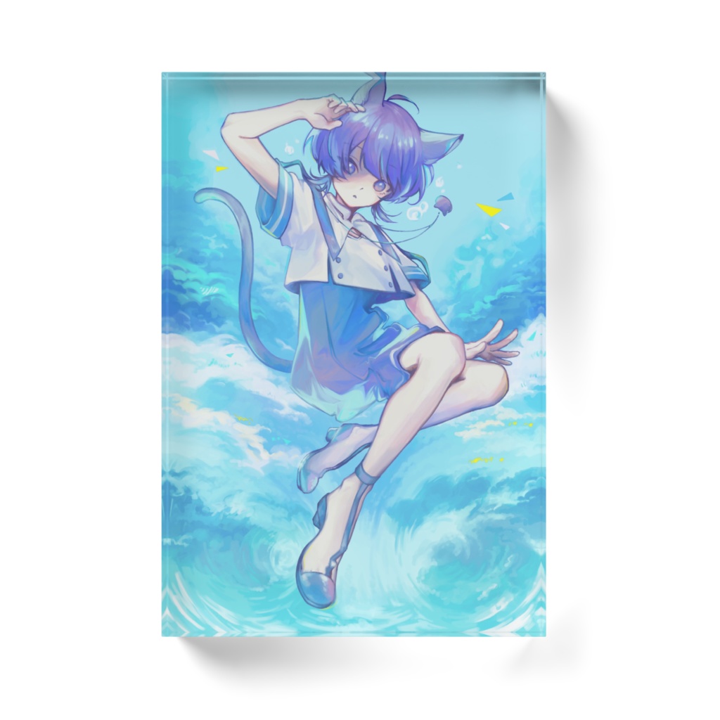 なつなちアクリルブロック