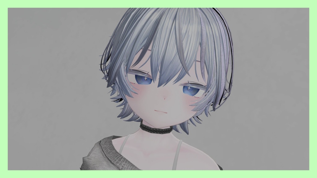 【6アバター対応】シンプルアイテクスチャ~青金石~(11Color)