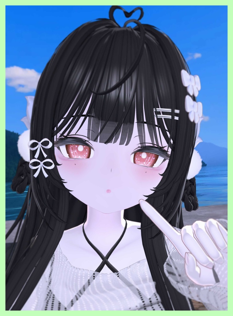 【6アバター対応】シンプルアイテクスチャ~夜の星々~(11Color)