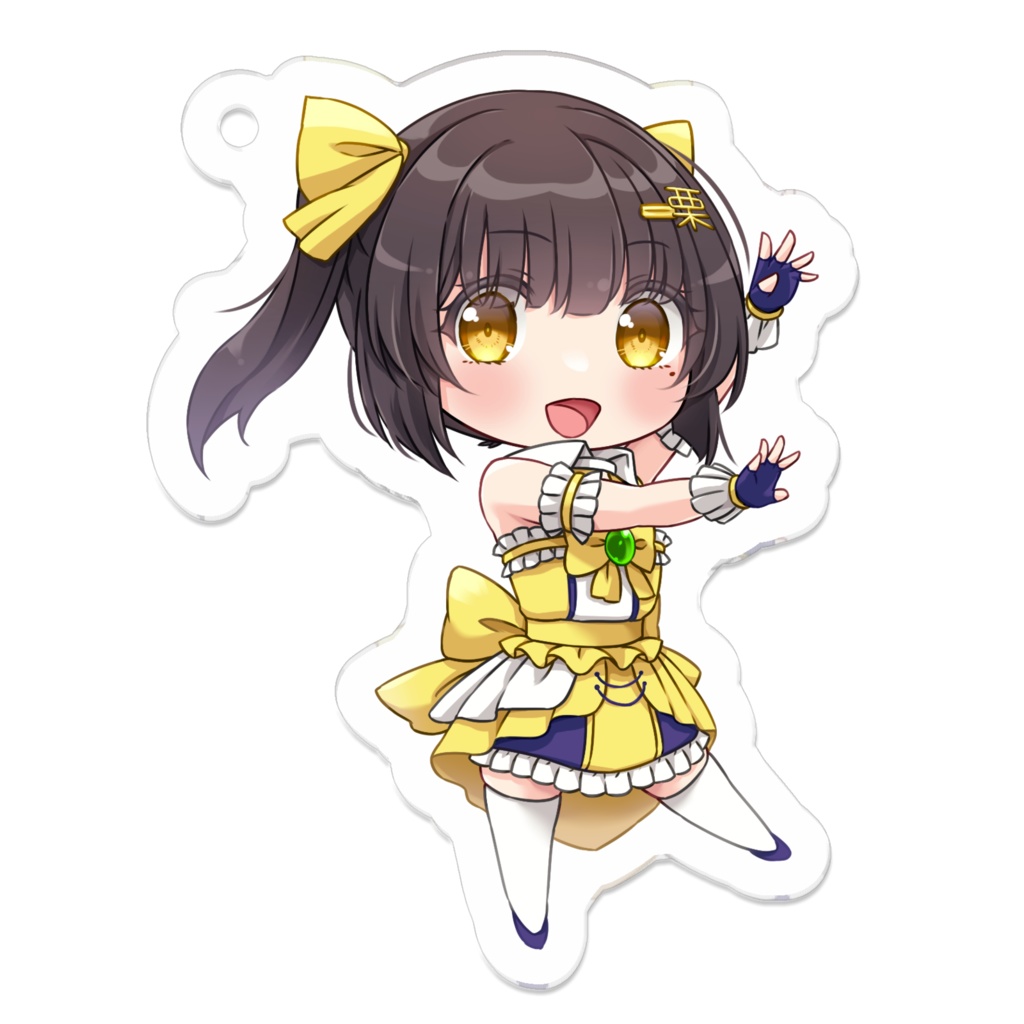 マロンミニキャラアクキー