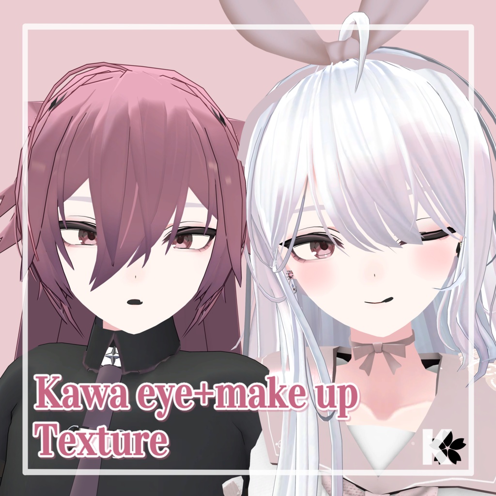 [Free/無料] Danzai_Kawa_eye+make up Texture