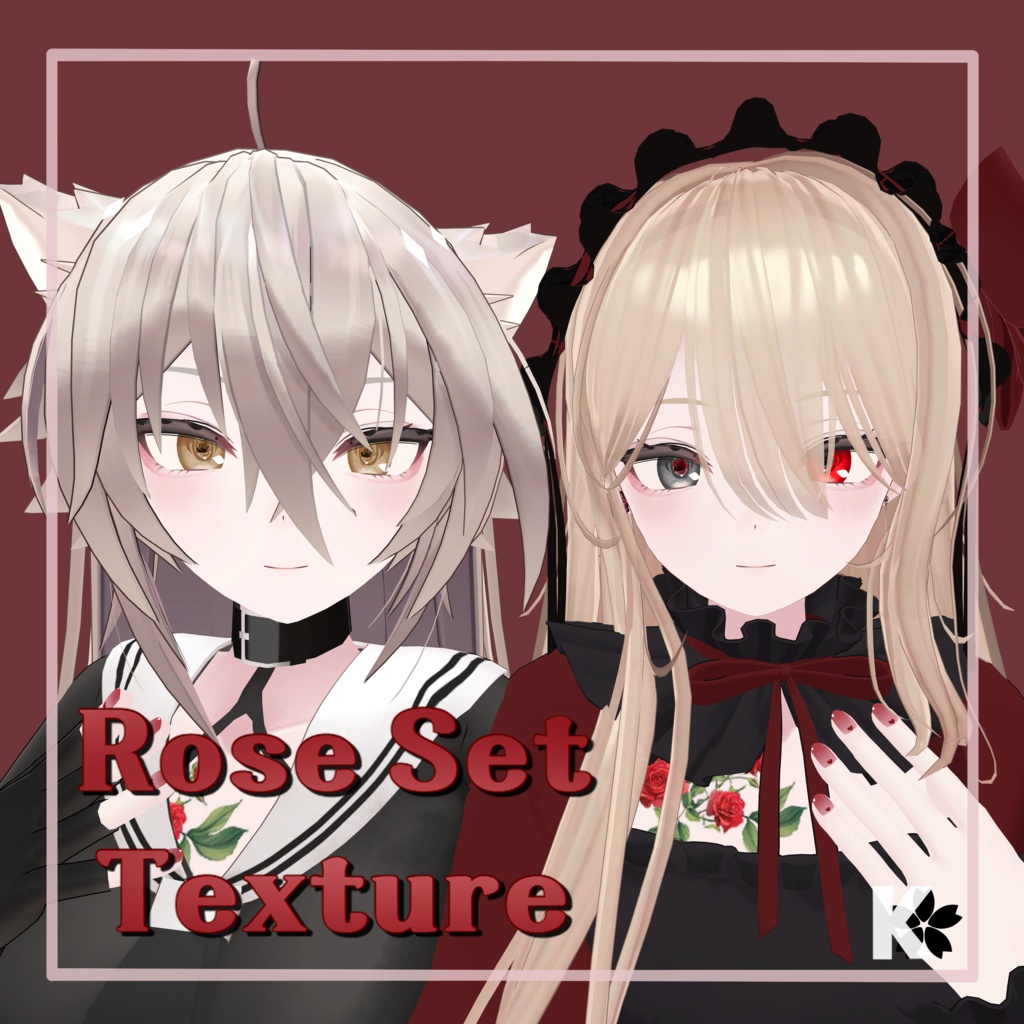 [Free/無料] Shinonome_Rose Texture Set