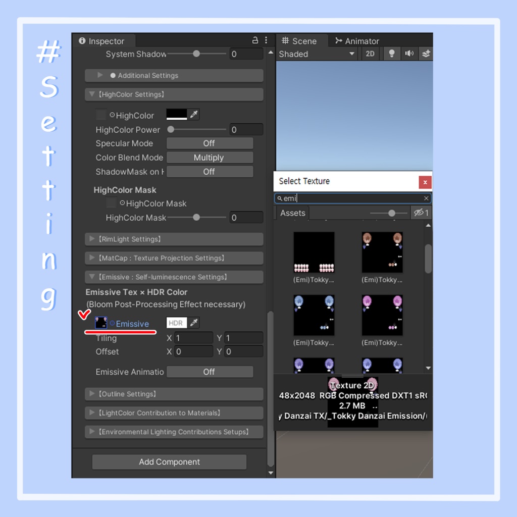 Danzai_Tokky_Texture Set