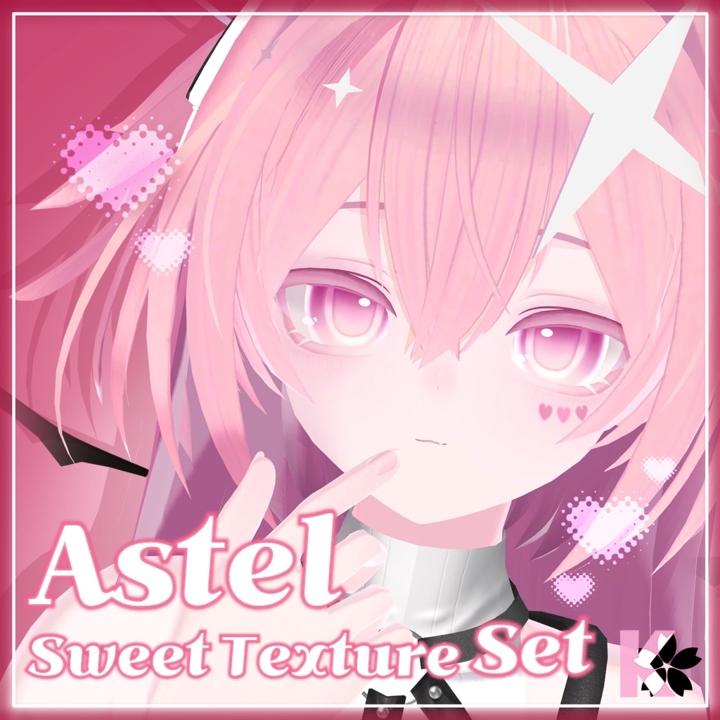【 Astel(アステル)専用 】Astel Sweet Texture Set Eye&Make up&Body