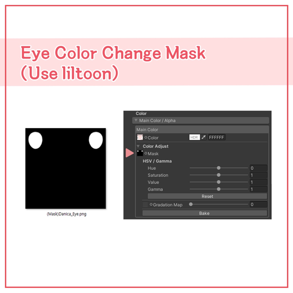 【Zange(懺悔)専用 】 Danica Eye&Make up Texture
