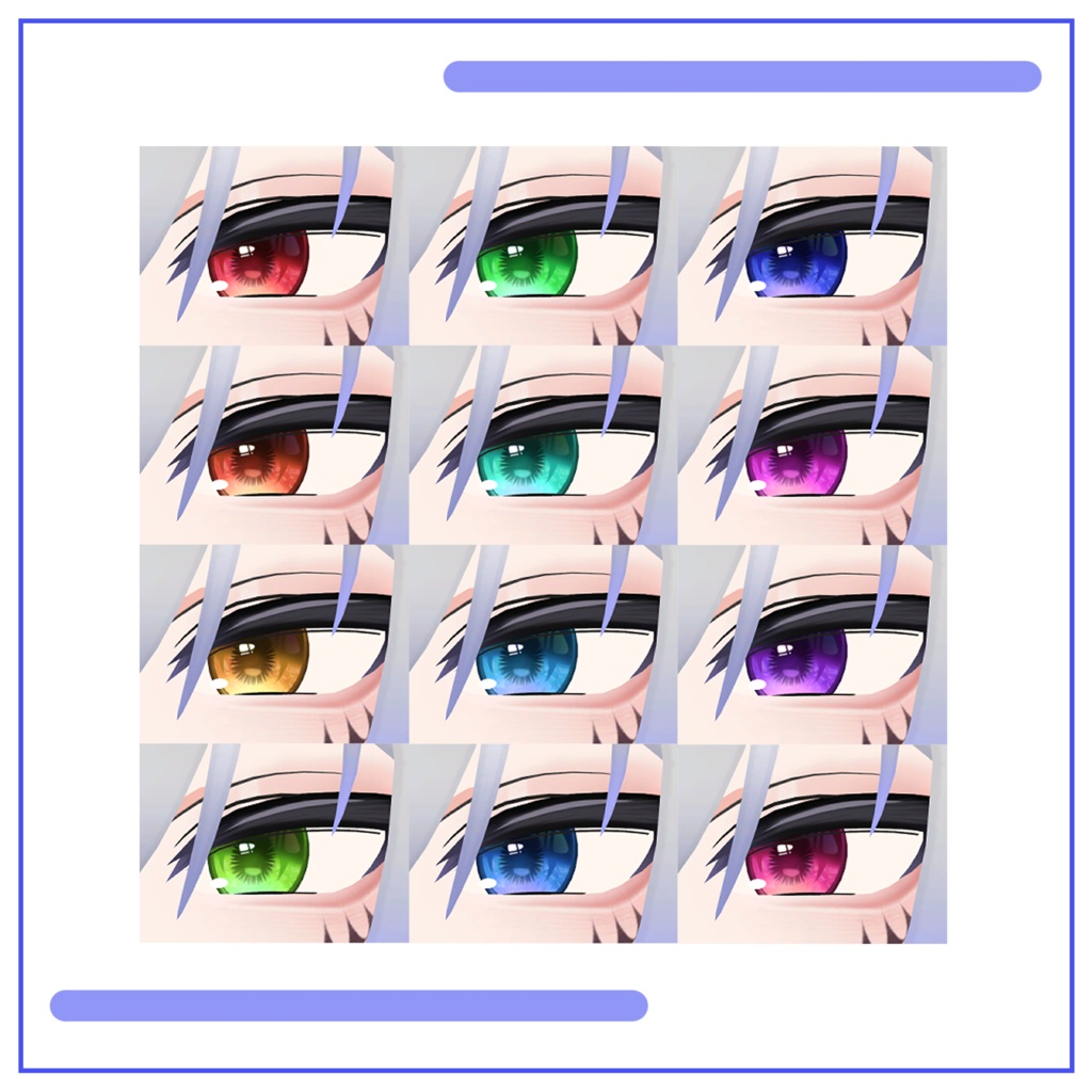 【Danzai(断罪)専用 】 Danica Eye&Make up Texture