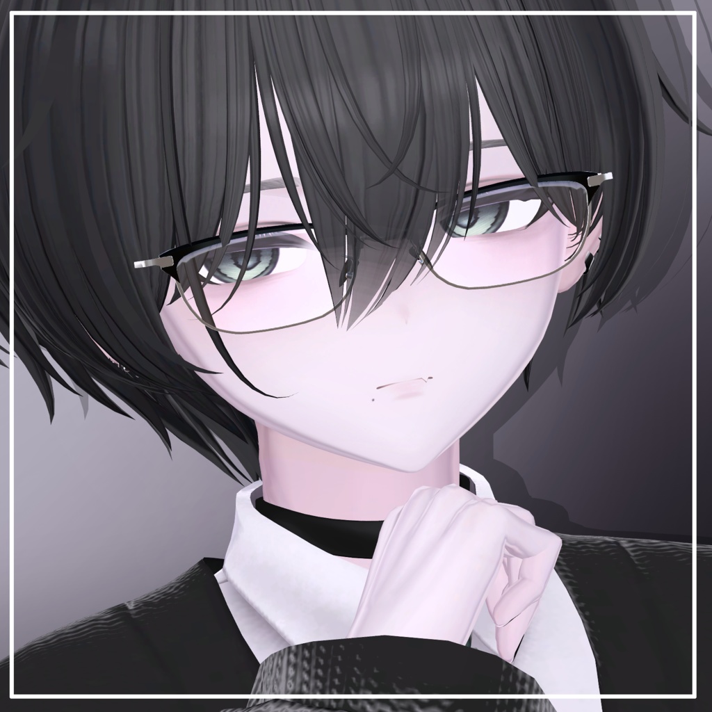 【墨惺 / Bokusei 専用】Dark Noise Eye Texture