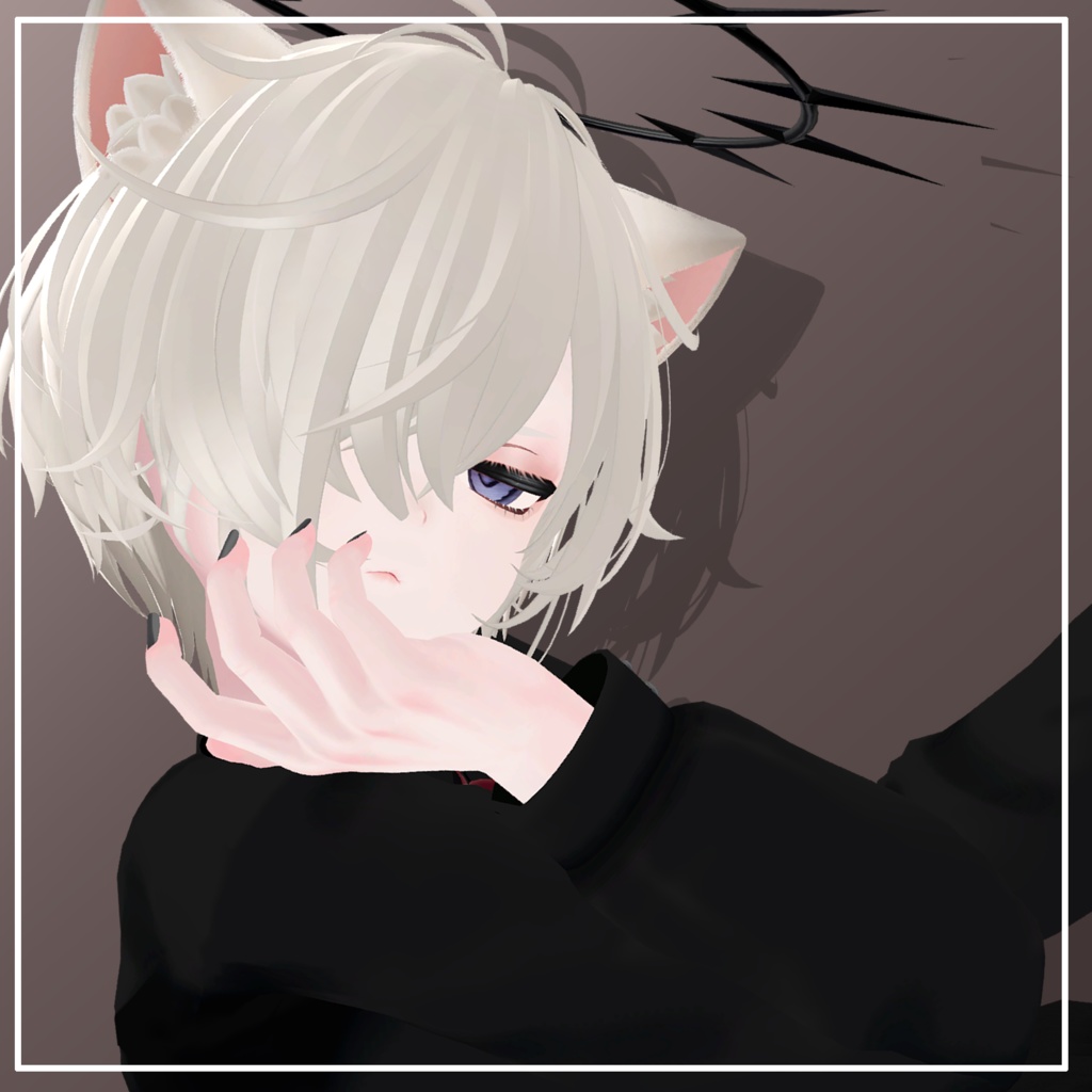 【くうた / Kuuta】Dark Noise Eye Texture