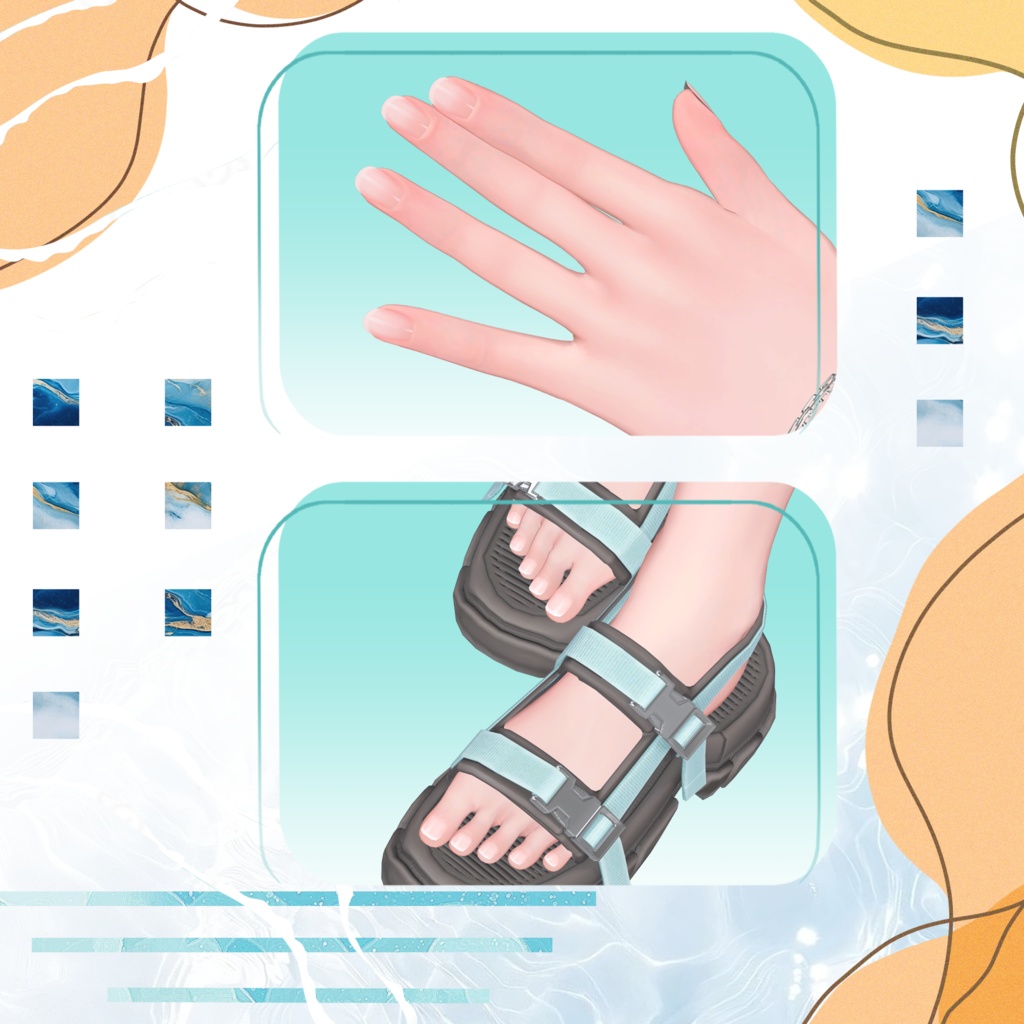 ✦くうた・Kuuta✦ Serene Wave Make up&Eye Texture